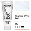Akril paint Meeden 100ml – 104 Titánfehér