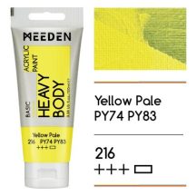 Akril paint Meeden 100ml – 216 Yellow Halvány