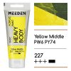 Akril paint Meeden 100ml – 227 Yellow közép