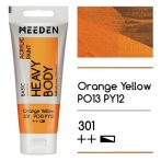 Akril paint Meeden 100ml – 301 Orange Yellow