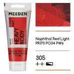 Akril paint Meeden 100ml - 305 Világos naftol vörös