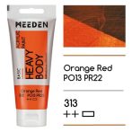 Akril paint Meeden 100ml – 313 Orange Red