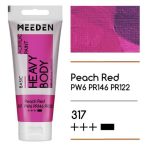 Akril paint Meeden 100ml - 317 Peach Red