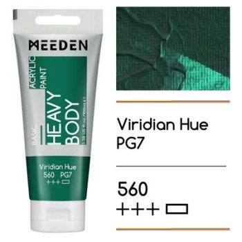 Akril festék Meeden 100ml - 560 Viridián árnyalat