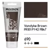 Akril festék Meeden 100ml - 690 Vandyke Brown