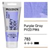 Akril paint Meeden 100ml - 783 Purple Gray