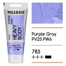 Akril paint Meeden 100ml - 783 Purple Gray