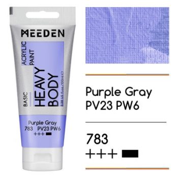 Akril paint Meeden 100ml - 783 Purple Gray