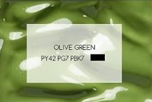 Akril paint Meeden 1000ml - 28 Olive Green