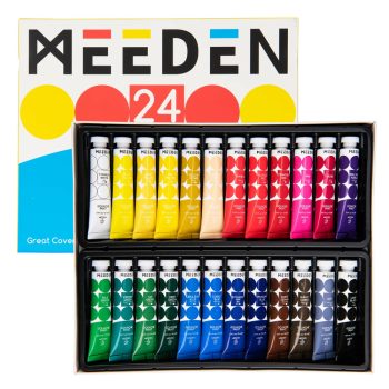 Meeden gouache paint set 24x12ml