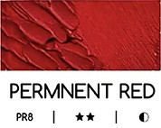 Meeden olajfesték 60ml – 01 Állandó vörös