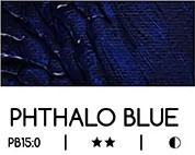 Meeden olajfesték 60ml – 14 Ftalo kék