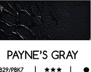 Meeden olajfesték 60ml - 32 Payne's Gray