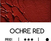 Meeden olajfesték 60ml – 40 Ocher Red