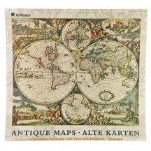 Kép reprodukció 42x45cm – Ancient Map of the World