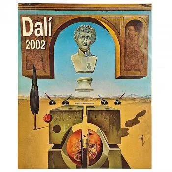 Reprodukciós nyomat 48x58cm – Dalí, Surrealist Poster