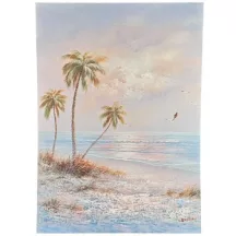   Reprodukciós nyomat 50x70cm – G. Cousteau, Tropical Shoreline