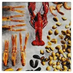 Kép reprodukció 28x28cm – Seafood