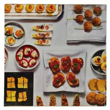 Reprodukciós nyomat 28x28cm – Snack