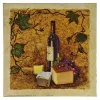 Reprodukciós nyomat 30x30cm – Merlot & Cheese