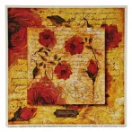 Reprodukciós nyomat 18x18cm – Rose Gallery II