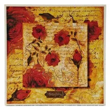 Reprodukciós nyomat 18x18cm – Rose Gallery II