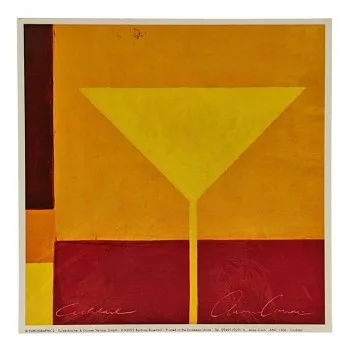 Reprodukció picture 18x18cm – Coctail