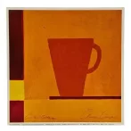 Reprodukciós nyomat 18x18cm – Cafe Latte
