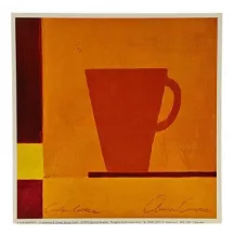 Reprodukciós nyomat 18x18cm – Cafe Latte