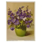 Reprodukciós nyomat 14x19cm – Blumenserie