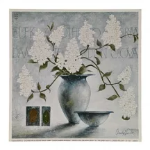 Reprodukciós festmény 18x18cm – Carmen