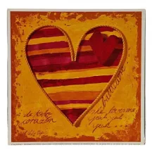 Reprodukciós nyomat 18x18cm – Be My Valentine