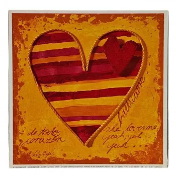 Reprodukciós nyomat 18x18cm – Be My Valentine