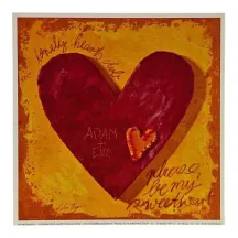 Reprodukciós nyomat 18x18cm – Be My Sweetheart
