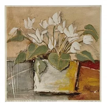 Képreprodukció 18x18cm – Spring Time III