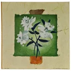 Reprodukció nyomat 25x25cm – A. A. Gockel: Flower