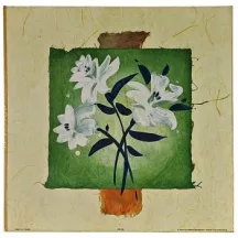 Reprodukció nyomat 25x25cm – A. A. Gockel: Flower