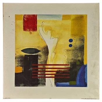 Reprodukció nyomat 33x33cm – A. A. Gockel: Abstraction