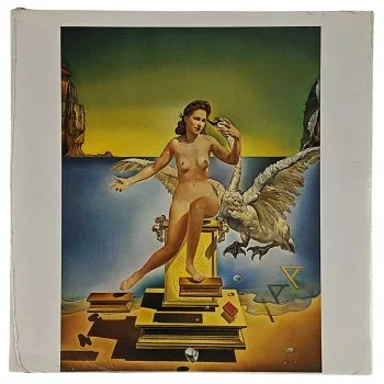 Nyomat reprodukció 29.5x29.5cm – Lady and Swan