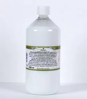 Médium és szatén lakk akrilhoz Renesans 1000ml