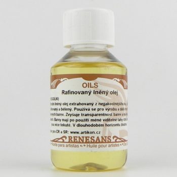 Refined linseed oil Renesans 250ml