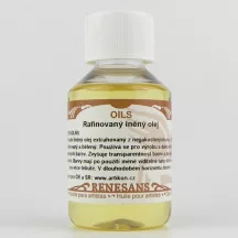 Refined linseed oil Renesans 1000ml