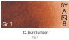 Renesans Grand Godet akvarellfesték – 42 Burnt Umber