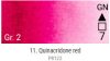 Renesans Grand Godet akvarellfesték – 11 Quinacridone Red