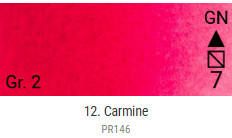 Renesans Grand Godet akvarellfesték – 12 Carmine