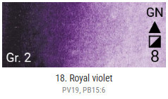 Renesans Grand Godet akvarellfesték – 18 Royal Violet