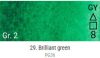 Renesans Grand Godet akvarellfesték – 29 Copper Oxide Green
