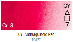 Renesans Grand Godet akvarellfesték – 09 Anthraquinoid Red