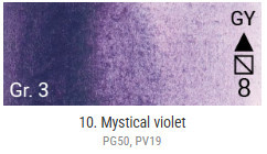 Renesans Grand Godet akvarellfesték – 10 Mystical Violet