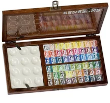 Gift set of watercolor paints Renesans 54 pcs